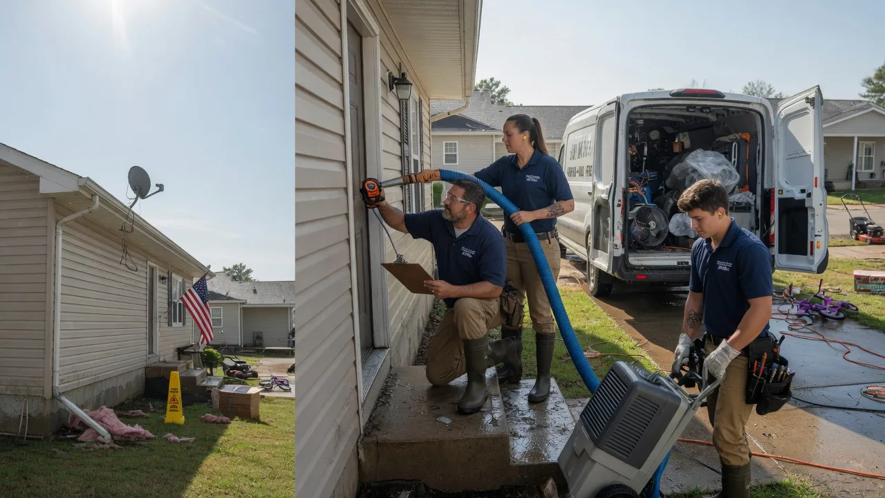 Ceiling Water Damage Restoration in Glen Campbell, PA near me